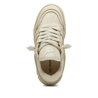 Axel Arigato Low-top Terry-cloth Trainers In Neutral