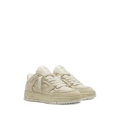 Axel Arigato Low-top Terry-cloth Trainers In Neutral