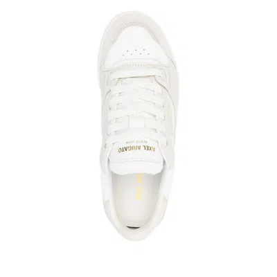 Axel Arigato Modern Casual Sneakers Featuring Perforated Design In White