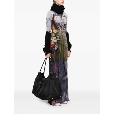 Balenciaga Black Shoulder Bags Women In Black