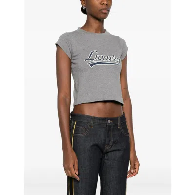 Balenciaga Grey Tops - T-shirts & Jerseys Women In Gray