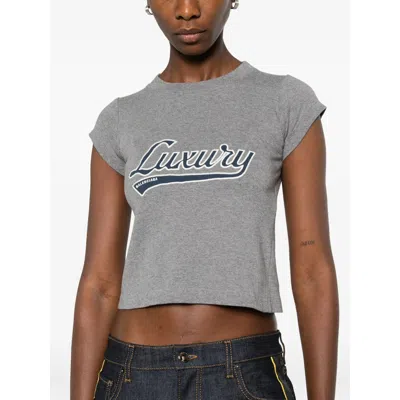 Balenciaga Grey Tops - T-shirts & Jerseys Women In Gray