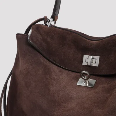 Balenciaga Rodeo Top Handle S Handbag Women In Brown