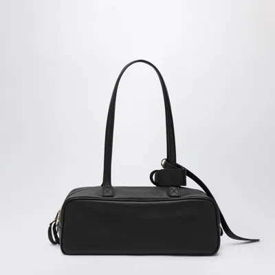 Balenciaga Small Black Carrie Bowling Bag Women In Black