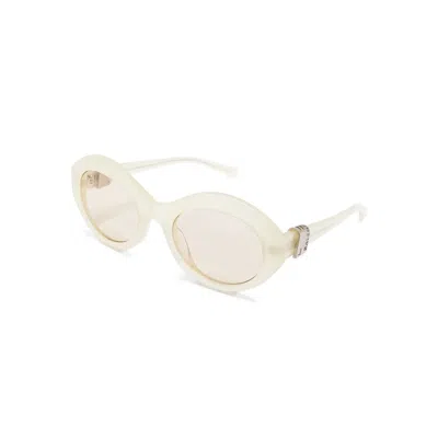 Balenciaga Frame Sunglasses In White