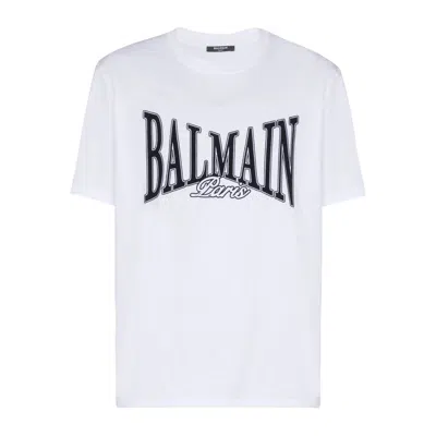 Balmain College Flock T-shirt In Animal Print