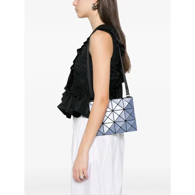Bao Bao Issey Miyake Blue Satchels & Cross Body Bags Women In Blue
