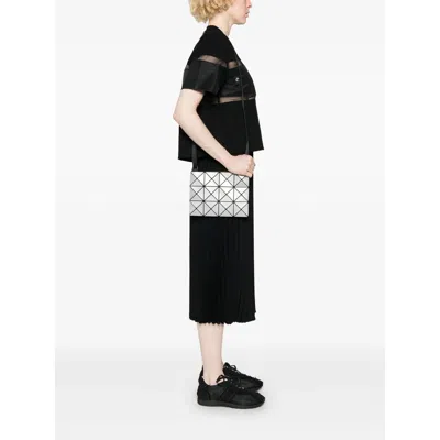 Bao Bao Issey Miyake Grey Satchels & Cross Body Bags Women In Gray