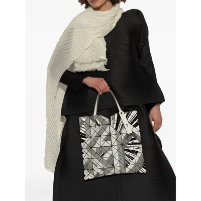 Bao Bao Issey Miyake Grey Tote Bags Women In Gray