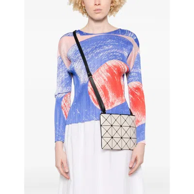 Bao Bao Issey Miyake Neutrals Satchels & Cross Body Bags Women In White