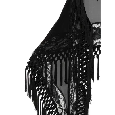Blumarine Scarf In Black