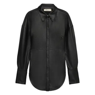 Blumarine Buttoned Shirt In Black
