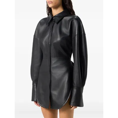 Blumarine Buttoned Shirt In Black