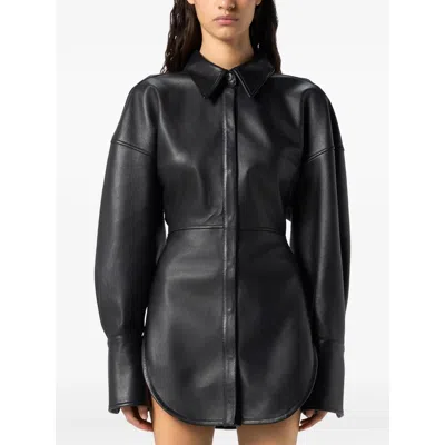 Blumarine Buttoned Shirt In Black