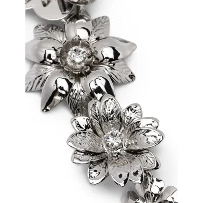 Blumarine Silver Necklaces Women In Metallic