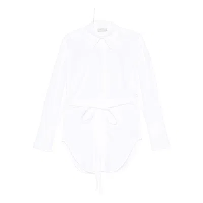 Blumarine Cotton Shirts In Neutral