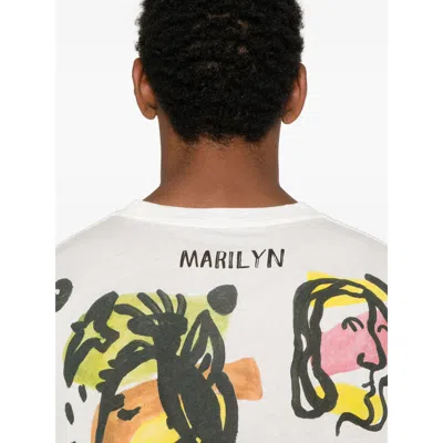 Bode Collage Printed Cotton-jersey T-shirt In White