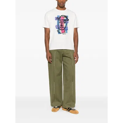 Bode White T-shirts & Vests - T-shirts Men In White