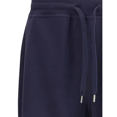 Brunello Cucinelli Blue Trousers - Cropped Trousers Men In Blue