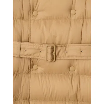 Burberry Outerwears In Brown