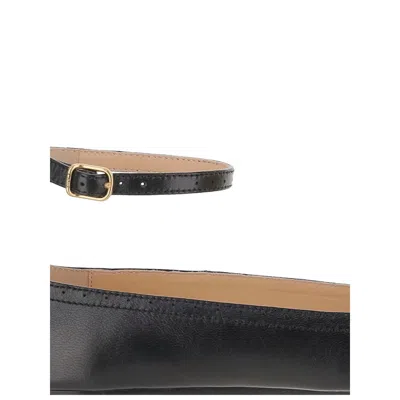 Chloé Black Misty Ballerinas In Black