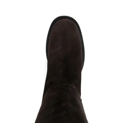 Chloé Brown Dakota Biker Boots In Brown