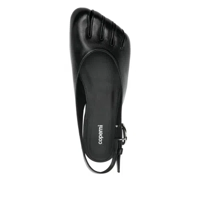 Coperni Five-finger Flat Sandals In Black