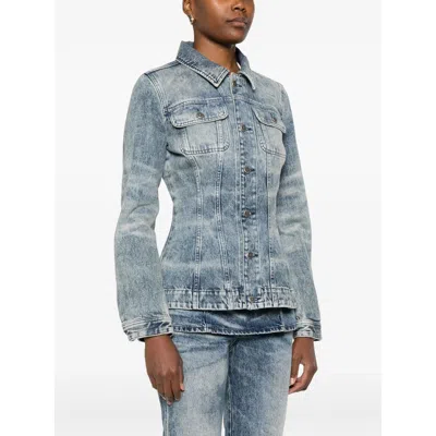 Diesel Tailored Blazer Featuring Chest Pockets And Long Sleeves In Blue