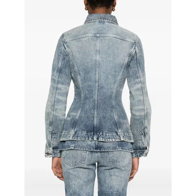 Diesel Tailored Blazer Featuring Chest Pockets And Long Sleeves In Blue