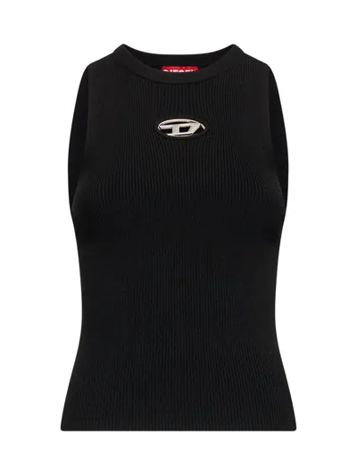 Diesel Top M-caddix Black In Multi