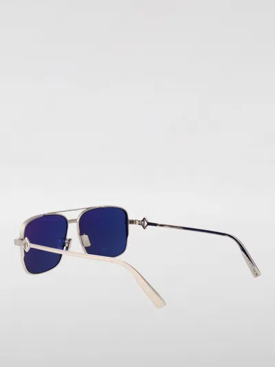 Dior Sunglasses Men Silver In Blue