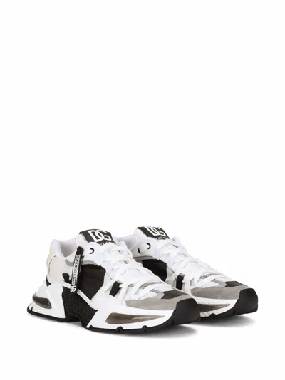Dolce & Gabbana Men Airmaster Sneakers In White