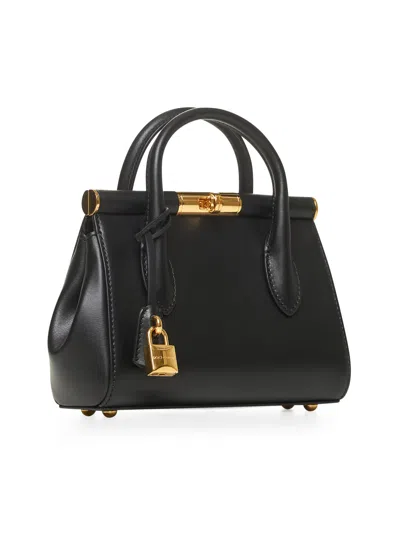 Dolce & Gabbana Women Black Marlene Mini Handbag In Multi