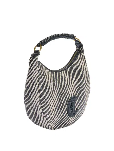 Just Cavalli Soft Zebra Bag 1 In Neutral