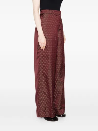 Dries Van Noten Women Penn Cotton Trousers In Multi