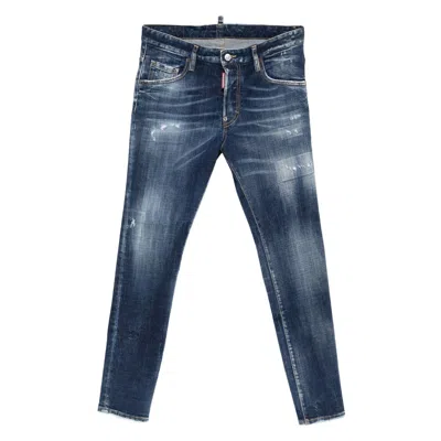 Dsquared2 Dsquared Men Skater Jean In Blue