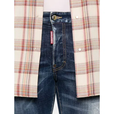 Dsquared2 Dsquared Men Skater Jean In Blue