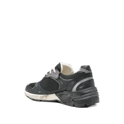 Golden Goose Running Dad Sneakers In Gray