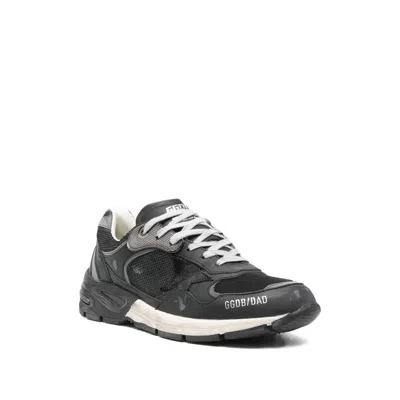 Golden Goose Running Dad Sneakers In Gray