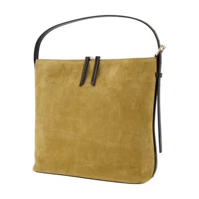 Apc A.p.c. Vera Shoulder Bag - Leather - Beige In Yellow