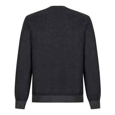 Alexander Mcqueen Skull Intarsia Wool Melange Crewneck Sweater In Multi