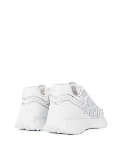Alexander Mcqueen Sprint Runner Oversized Sneakers In White