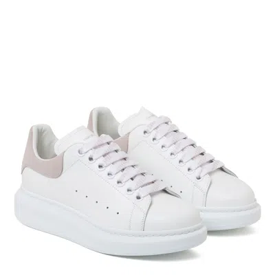 Alexander Mcqueen White Patchouli Leather Sneakers In White