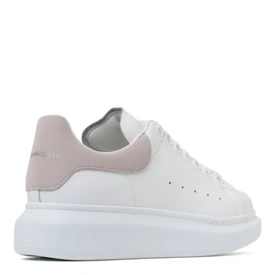 Alexander Mcqueen White Patchouli Leather Sneakers In White