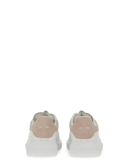 Alexander Mcqueen White Patchouli Leather Sneakers In White