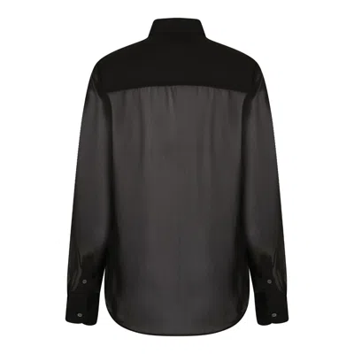 Ami Alexandre Mattiussi Ami Paris Black Polyester Clothing Shirts In Black