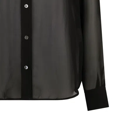 Ami Alexandre Mattiussi Ami Paris Black Polyester Clothing Shirts In Black
