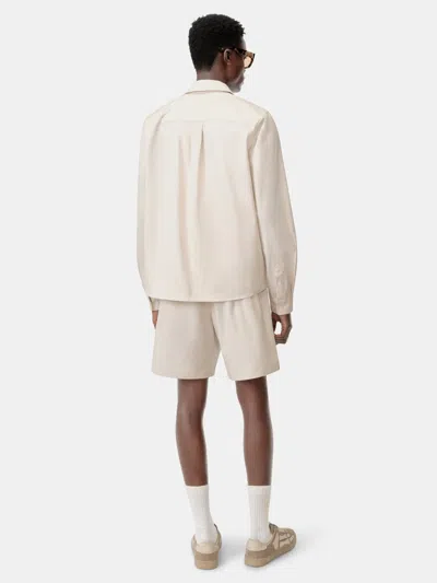 Amiri Elastic Waist Shorts In White