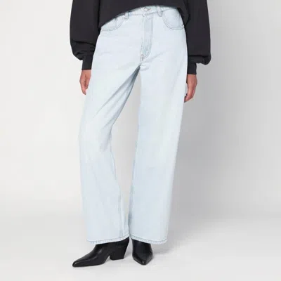 Anine Bing Light Blue Jeans In Organic Denim In Blue