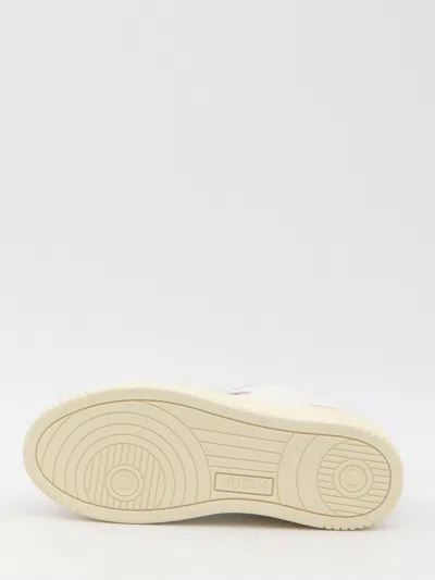 Autry Medalist Low Wom Sneaker In Pink